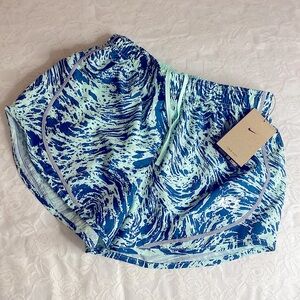 Nike Women's Dri-Fit Icon Clash Tempo Lined Running Shorts, Mint Foam